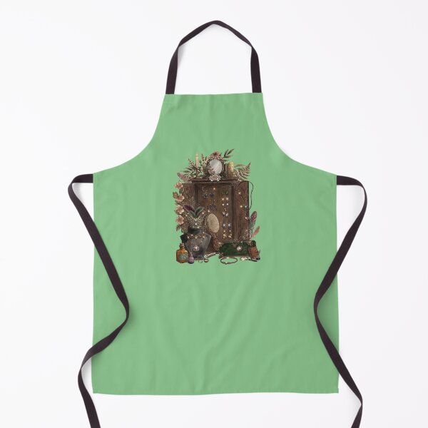 Item preview, Sparkling Elvish/Fairy Dressing Table - green background designed and sold by LottiesLuck.