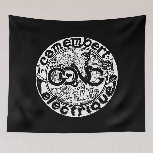 Item preview, camembert electrique gong band designed and sold by WADSWORTHSTUDIO.