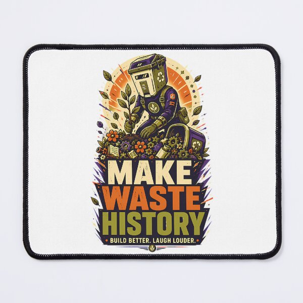Item preview, Make Waste History Vote Count Binface designed and sold by avaletgozzo.