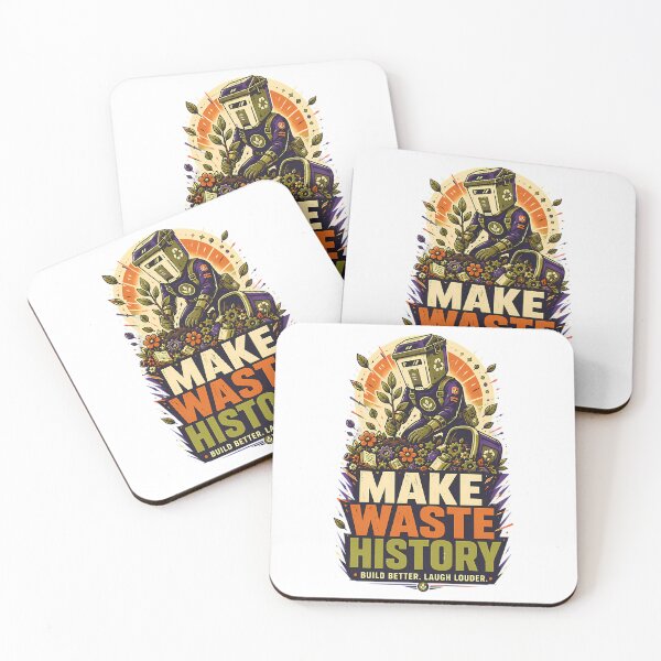 Item preview, Make Waste History Vote Count Binface designed and sold by avaletgozzo.