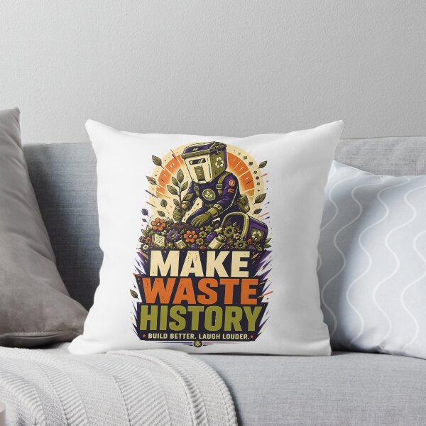 Item preview, Make Waste History Vote Count Binface designed and sold by avaletgozzo.