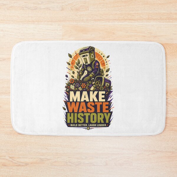 Item preview, Make Waste History Vote Count Binface designed and sold by avaletgozzo.
