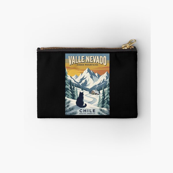 Item preview, Valle Nevado Chile Andes Ski Resort designed and sold by dudelinart.