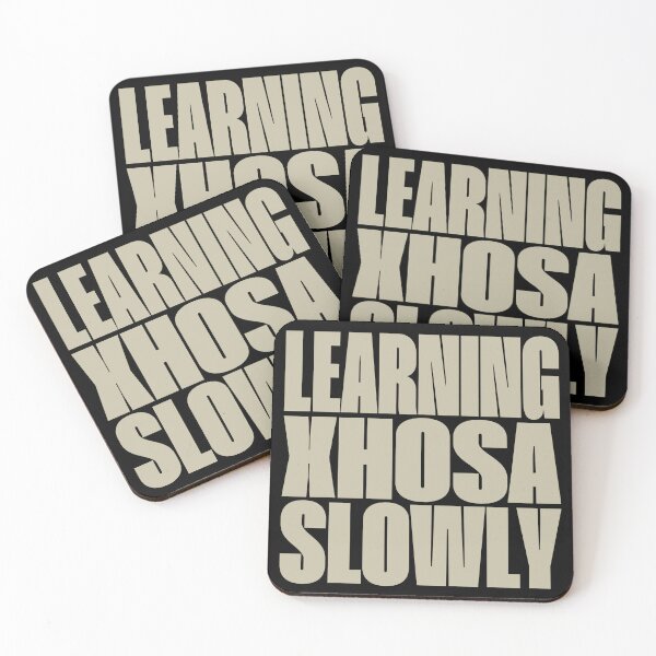 Item preview, Learning Xhosa Slowly designed and sold by MOCOPOCO.