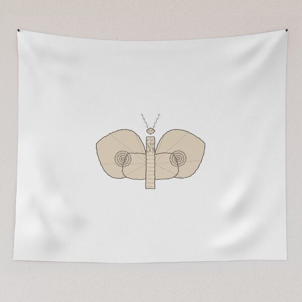 Item preview, Vintage Moth Engraving Botanical Art Print designed and sold by QuirkyCartel.