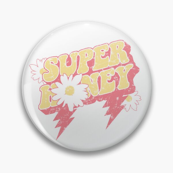 Artikelvorschau, Super Honey Retro Daisy Lightning Bolt entworfen und verkauft von The secret storage room.