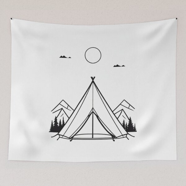 Item preview, Art - Tipi, Scandinavian Style and Wilderness designed and sold by Reverso-Design.