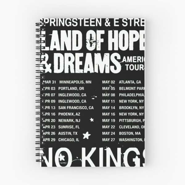 Item preview, Bruces Springsteens Land Of Hope &amp_ Dreams Tour 2 Sided  designed and sold by wyattlinh1998.