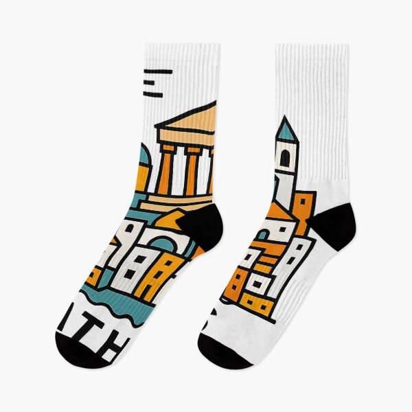 Item preview, Athens Greece Travel Souvenir - Acropolis Temple & Ancient Ruins Art designed and sold by OzzFrequency.