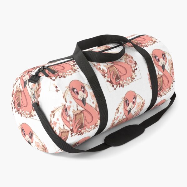 Item preview, Cute Coffee Flamingo Sticker | Kawaii Pink Flamingo with Iced Coffee | Floral Café Aesthetic Illustration designed and sold by dreamz-world.