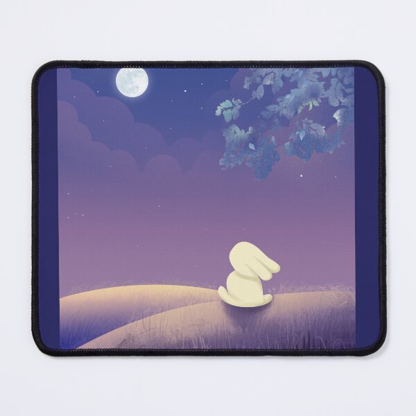 Item preview, Cute Bunny Full Moon Night Sky designed and sold by Rehnair.