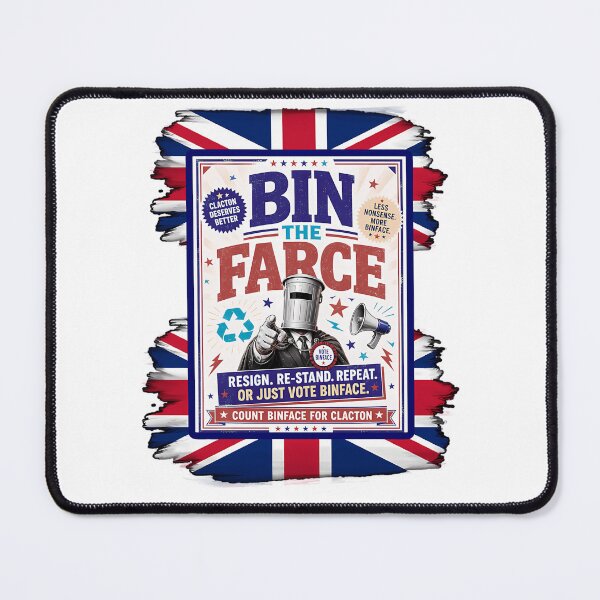 Item preview, Vote Count Binface For Prime Minister designed and sold by avaletgozzo.