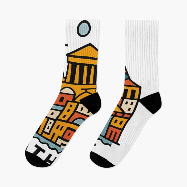 Item preview, Athens Greece Travel Souvenir - Acropolis Temple & Ancient Ruins Art designed and sold by OzzFrequency.