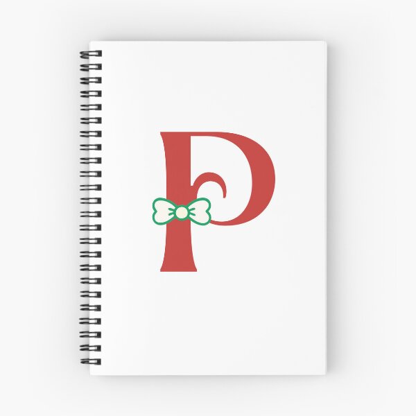 Item preview, Letter P Monogram with Cute Green Bow designed and sold by Rehnair.