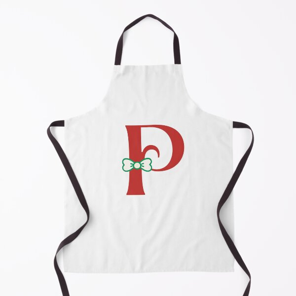 Item preview, Letter P Monogram with Cute Green Bow designed and sold by Rehnair.