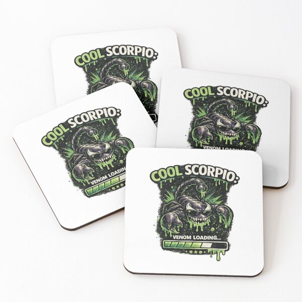 Item preview, Genial veneno de Escorpio cargando Divertido y retorcido regalo de humor astrológico de Escorpio designed and sold by SHREE ART STUDIO.