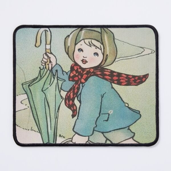 Item preview, Over the Hills and Far Away – Storybook Vintage Travel Art designed and sold by MarkedArtPrints.