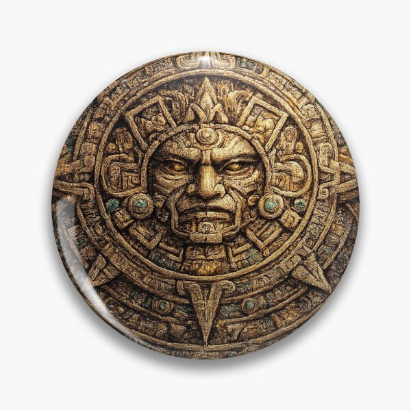 Item preview, Mexican Ancestral Sun – Sacred Emblem of the Mexica Universe designed and sold by JuanDiegoAyala.