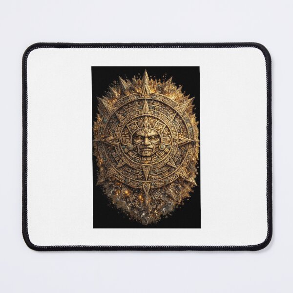 Item preview, Mexican Ancestral Sun – Sacred Emblem of the Mexica Universe designed and sold by JuanDiegoAyala.