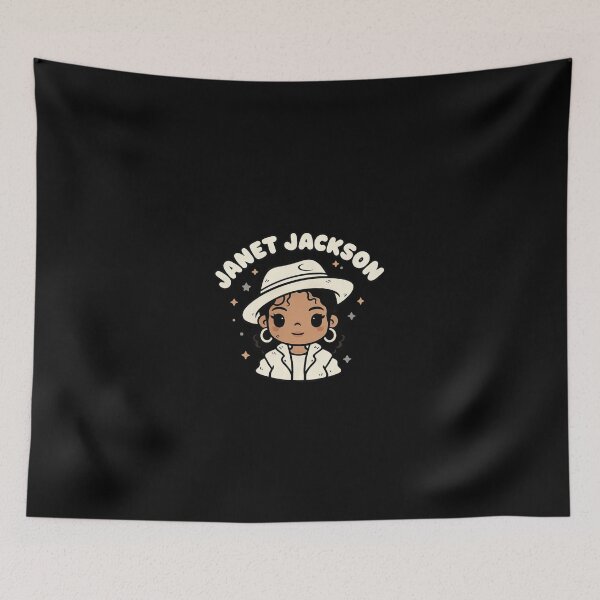 Item preview, Janet Jackson 80s Vintage Faded Style Design #4334 designed and sold by dan-ell.