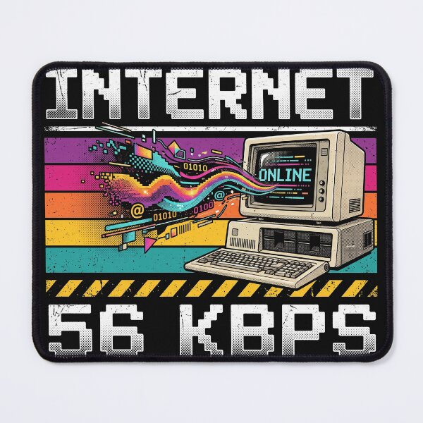 Item preview, Enjoy Internet 56 KBPS Retro 90s Vaporwave Computer Tech designed and sold by AdyKurniawan.