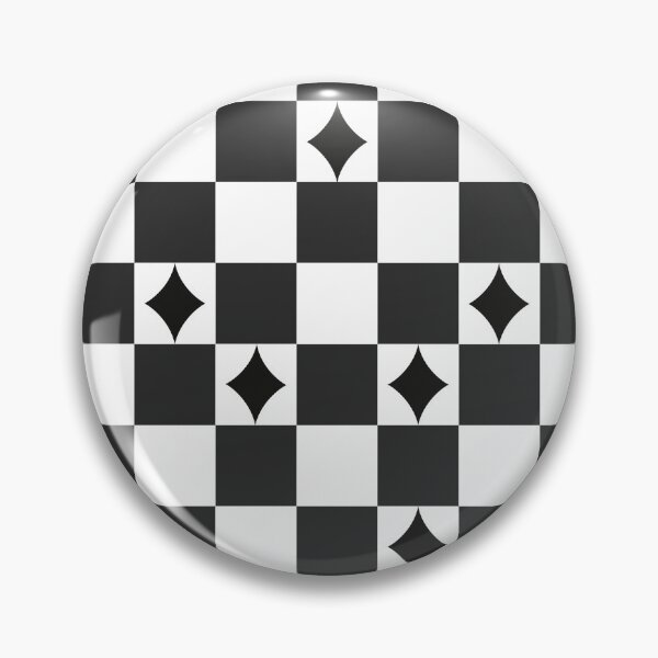 Item preview, Arcane Stars Check Print 1 - Black and White designed and sold by Daniel Bevis Design.
