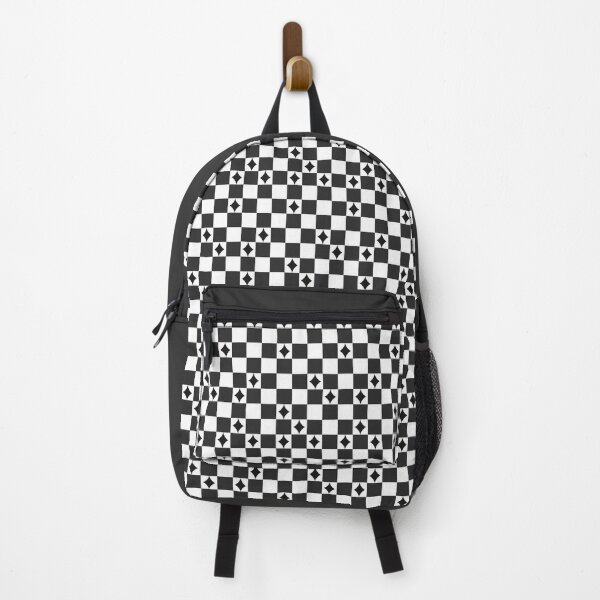 Item preview, Arcane Stars Check Print 1 - Black and White designed and sold by Daniel Bevis Design.