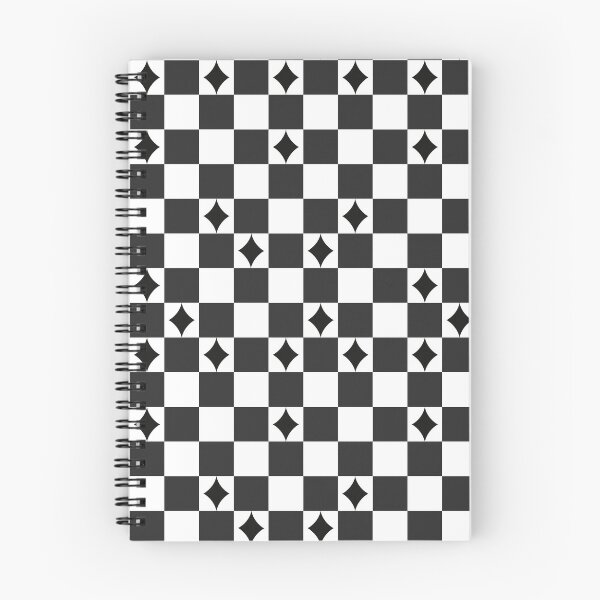 Item preview, Arcane Stars Check Print 1 - Black and White designed and sold by Daniel Bevis Design.