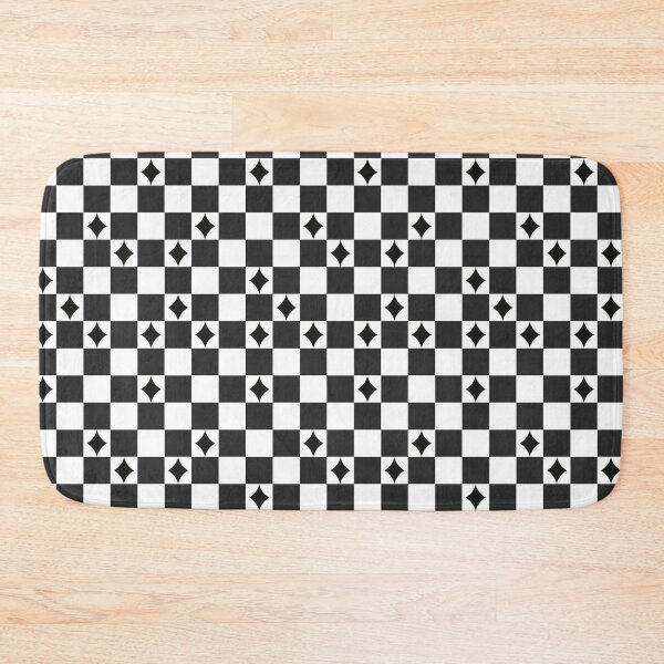 Item preview, Arcane Stars Check Print 1 - Black and White designed and sold by Daniel Bevis Design.