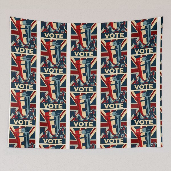Item preview, Vote Count Binface Vote Binface Clacton By-Electionuk Political Funny British designed and sold by avaletgozzo.