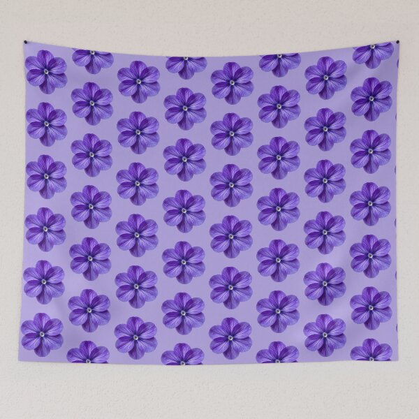 Item preview, Soft Purple Floral Pattern – Aesthetic Minimalist Botanical Design designed and sold by ​Jyoti Digital Artist.