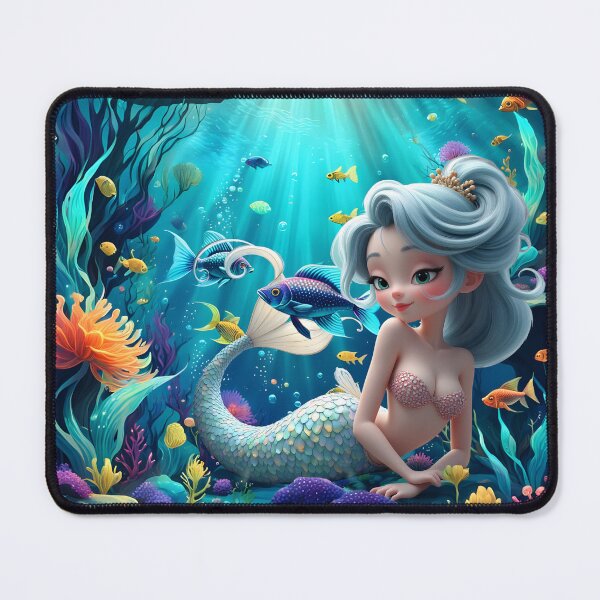 Item preview, Nerina – The Gentle Mermaid of Coral Dreams. designed and sold by nicky2342.