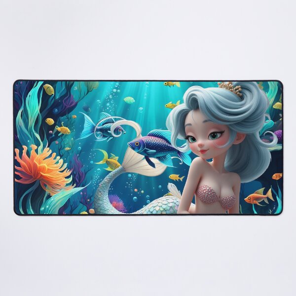 Item preview, Nerina – The Gentle Mermaid of Coral Dreams. designed and sold by nicky2342.