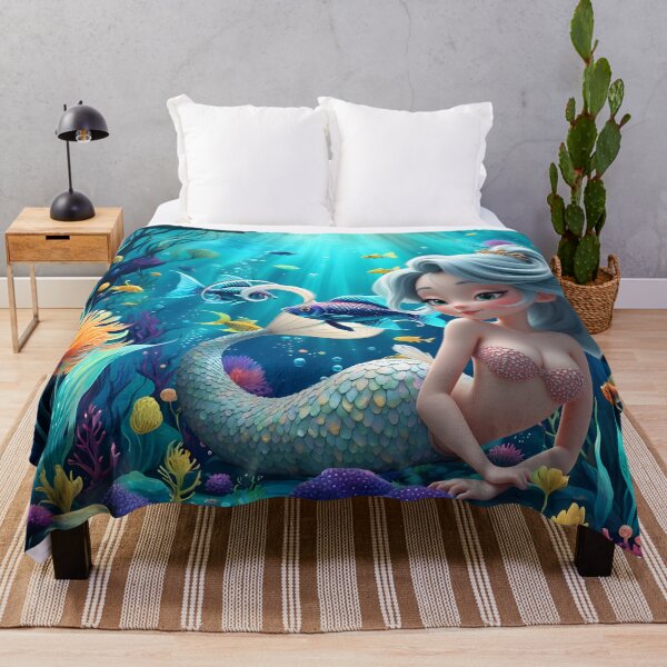Item preview, Nerina – The Gentle Mermaid of Coral Dreams. designed and sold by nicky2342.