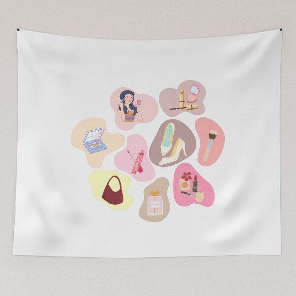 Item preview, Cute Girly Makeup Beauty and Fashion Sticker Pack designed and sold by Rehnair.