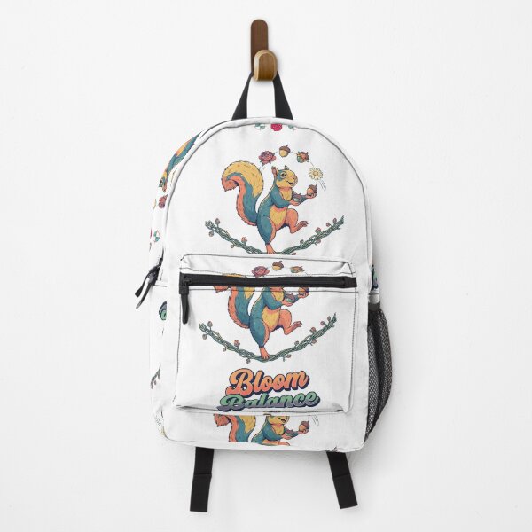 Item preview, Bloom Balance Squirrel designed and sold by m-yoga-store.