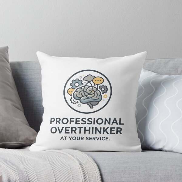 Item preview, Professional Overthinker At Your Service designed and sold by Niutown.