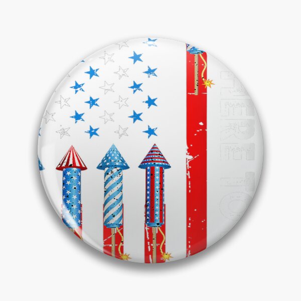 Item preview, Just Here To Bang Fireworks 4th Of July USA American Flag  designed and sold by eulerminascoy.
