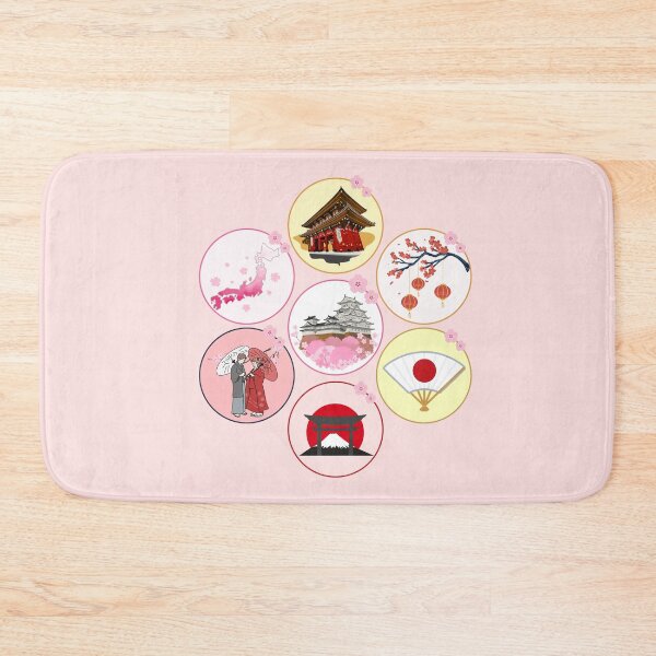 Item preview, Traditional Japanese Culture Sticker Pack Cherry Blossom designed and sold by Rehnair.