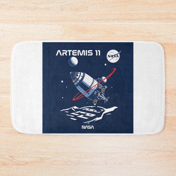 Item preview, Artemis II Moon Mission Sticker | Space Exploration NASA Inspired Graphic | Retro Space Art for T-Shirts & Stickers designed and sold by Art Wave Studio.