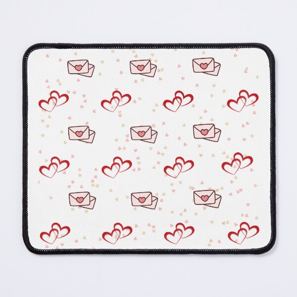 Item preview, Cute Love Letter Envelopes and Hearts Seamless Pattern designed and sold by Rehnair.