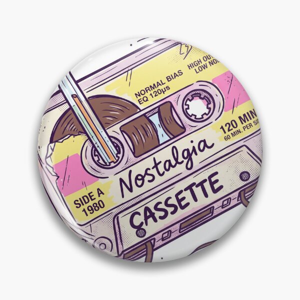Item preview, 80s Nostalgia Cassette Tape and Pen Retro Vintage Music designed and sold by AdyKurniawan.
