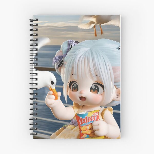 Item preview, Pastel Doll Summer Cruise - Feeding Seagulls Art designed and sold by Nicole_83.