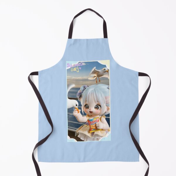 Item preview, Pastel Doll Summer Cruise - Feeding Seagulls Art designed and sold by Nicole_83.