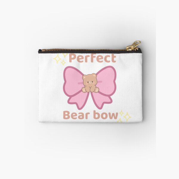Item preview, Perfect Bear Bow Cute Aesthetic Whimsical Pastel Sticker designed and sold by Rehnair.