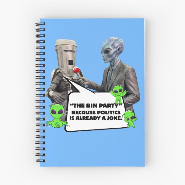 Item preview, The Bin Party Vote Count Binface | Funny Satire Design designed and sold by Palette & Hue.