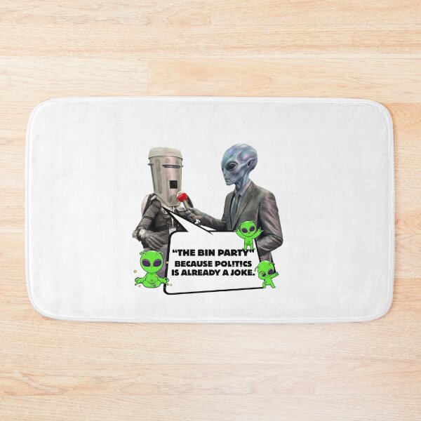 Item preview, The Bin Party Vote Count Binface | Funny Satire Design designed and sold by Palette & Hue.
