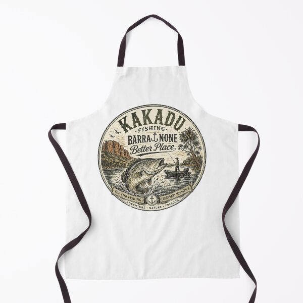Item preview, Kakadu Fishing Barra None Better Place Fishing Crew Fishing Pun Badge designed and sold by Yellowriversss.