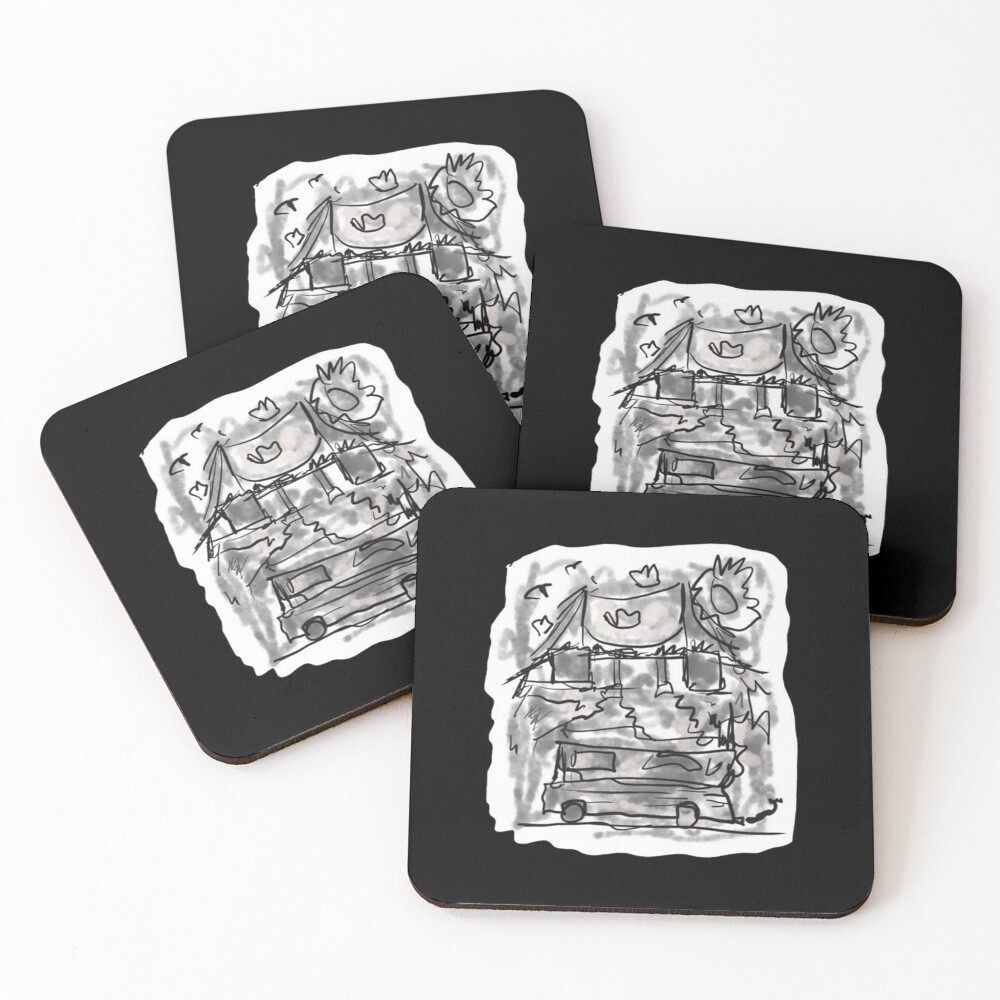 Item preview, Coasters (Set of 4) designed and sold by Riissee.