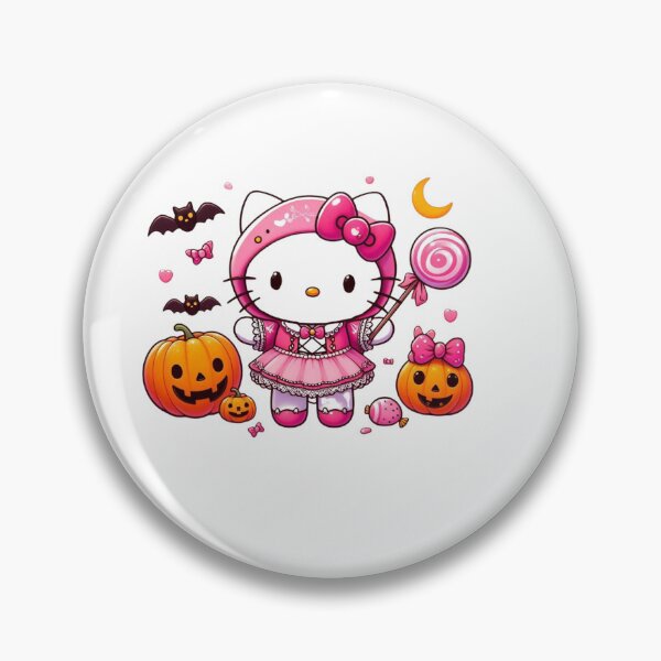 Item preview, Hello Kitty Witch Pink Halloween Kawaii Spooky Aesthetic designed and sold by rfd2.
